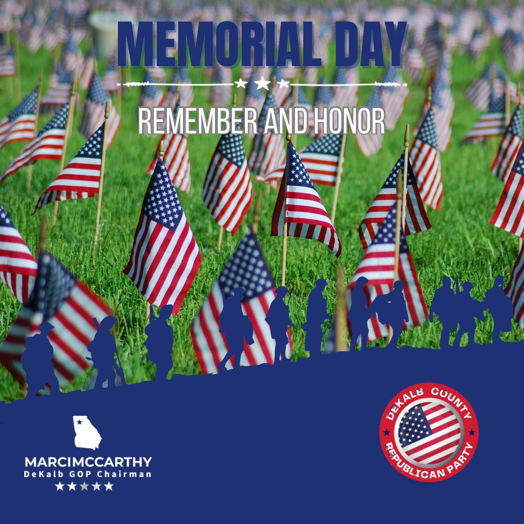 As we pause this Memorial Day🇺🇸, let us reflect on the profound meaning of this sacred day—a time to honor the brave men and women who gave their lives in service to our great nation. Their courage and sacrifice are the foundation of the freedoms we hold dear.
 
While many of us