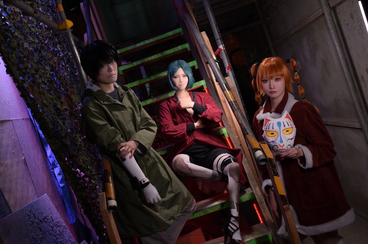 ちろいるか@5/4賢マナ東6も47a (@chiroiruca) on Twitter photo ※cosplay // テクノライズ
┈┈┈┈┈┈┈┈┈┈
TEXHNOLYZE
櫟士 <a href="/shin_dm/">おシン</a>
蘭 <a href="/chiroiruca/">ちろいるか@5/4賢マナ東6も47a</a>
伽ノ <a href="/sonorama13/">ソノラマ🧡</a>
┈┈┈┈┈┈┈┈┈┈
camera <a href="/tonton58juice/">🔥@とや🔥</a>
studio <a href="/kowlooncity0801/">九龍 戦闘市街区@撮影もできる屋内サバゲー施設</a> ※cosplay // テクノライズ
┈┈┈┈┈┈┈┈┈┈
TEXHNOLYZE
櫟士 <a href="/shin_dm/">おシン</a>
蘭 <a href="/chiroiruca/">ちろいるか@5/4賢マナ東6も47a</a>
伽ノ <a href="/sonorama13/">ソノラマ🧡</a>
┈┈┈┈┈┈┈┈┈┈
camera <a href="/tonton58juice/">🔥@とや🔥</a>
studio <a href="/kowlooncity0801/">九龍 戦闘市街区@撮影もできる屋内サバゲー施設</a>