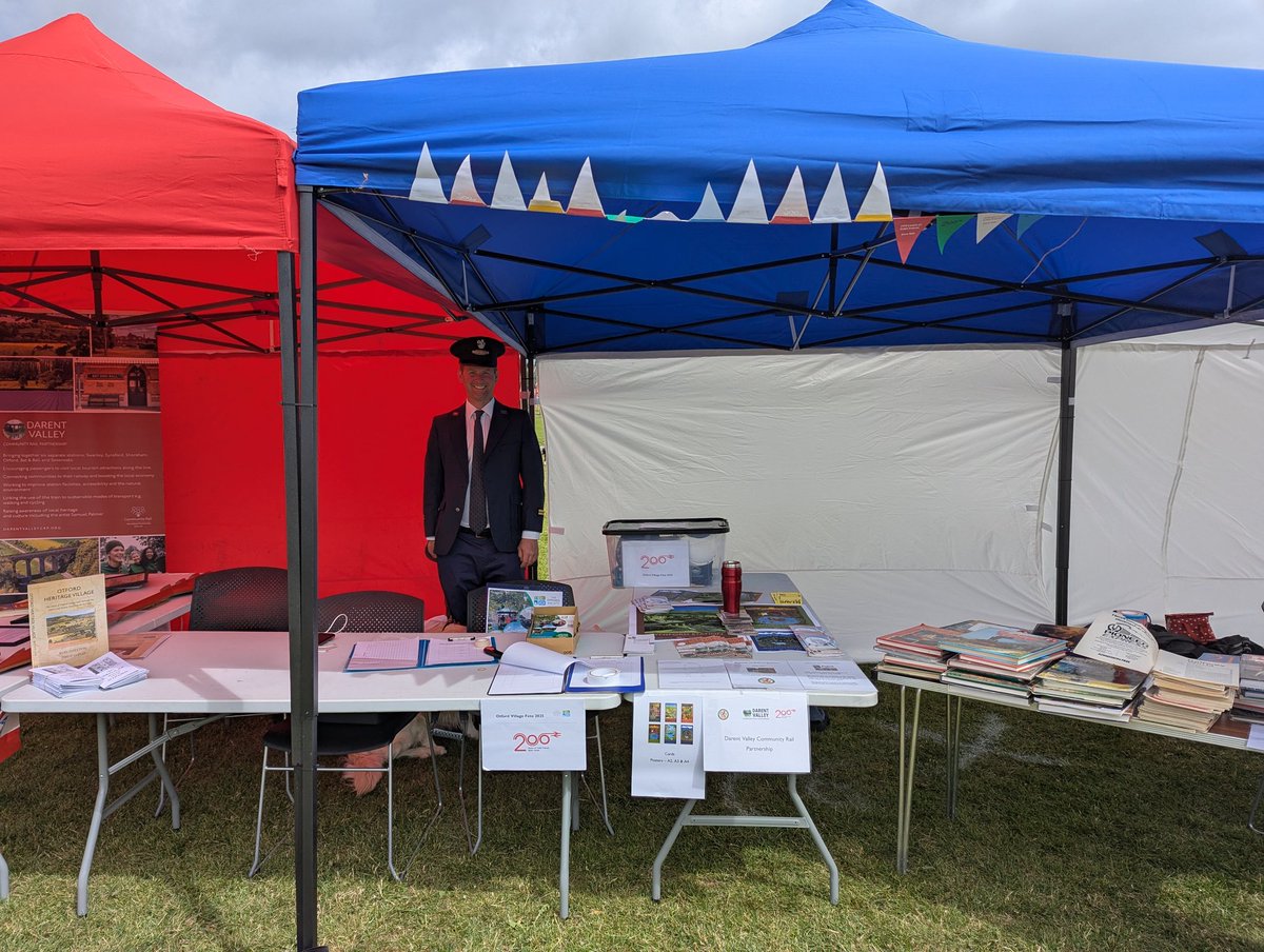 Matthew Fraser (@mfraser19681) on Twitter photo Supporting <a href="/OtfordSociety/">The Otford Society</a> and <a href="/DarentValleyCRP/">Darent Valley CRP</a> at the #Rail200 themed village fete. Supporting <a href="/OtfordSociety/">The Otford Society</a> and <a href="/DarentValleyCRP/">Darent Valley CRP</a> at the #Rail200 themed village fete.