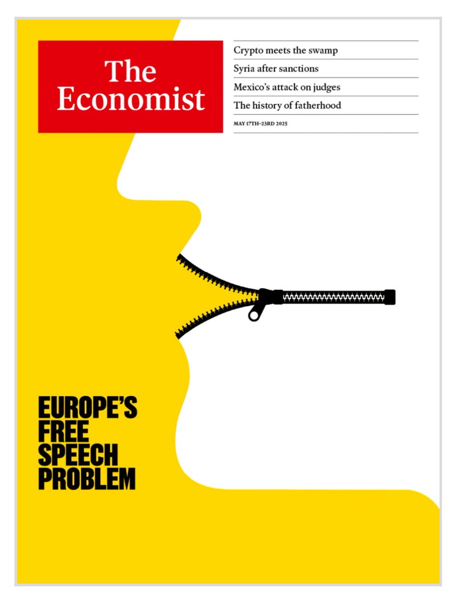 Delighted to see <a href="/TheEconomist/">The Economist</a> cover the issue I've dedicated my professional life to! With the lead story being the case of <a href="/PaiviRasanen/">Päivi Räsänen</a>. Here's ten quotes from their lead article...