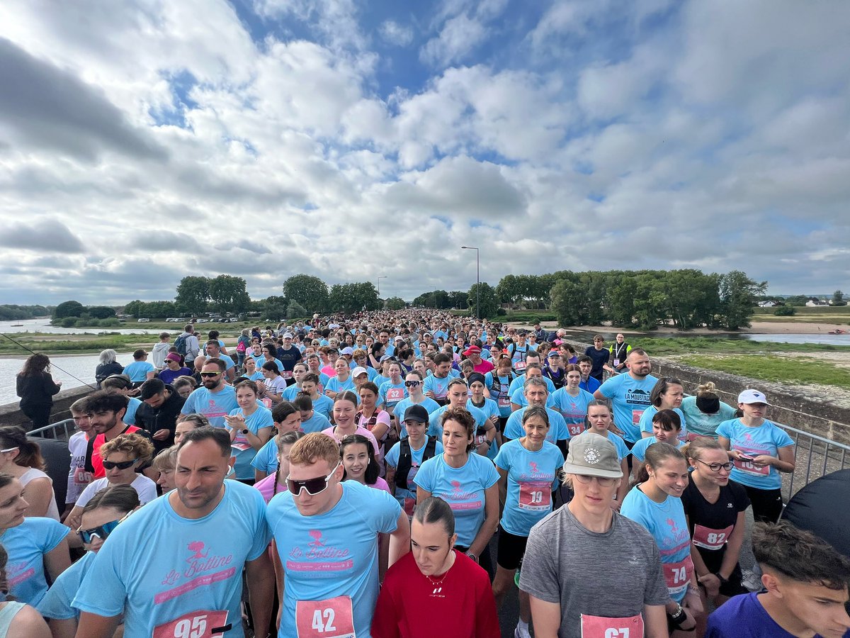 🥹 La vague de départ impressionnante de cette édition 2025 de La Bottine à Nevers ! 👟