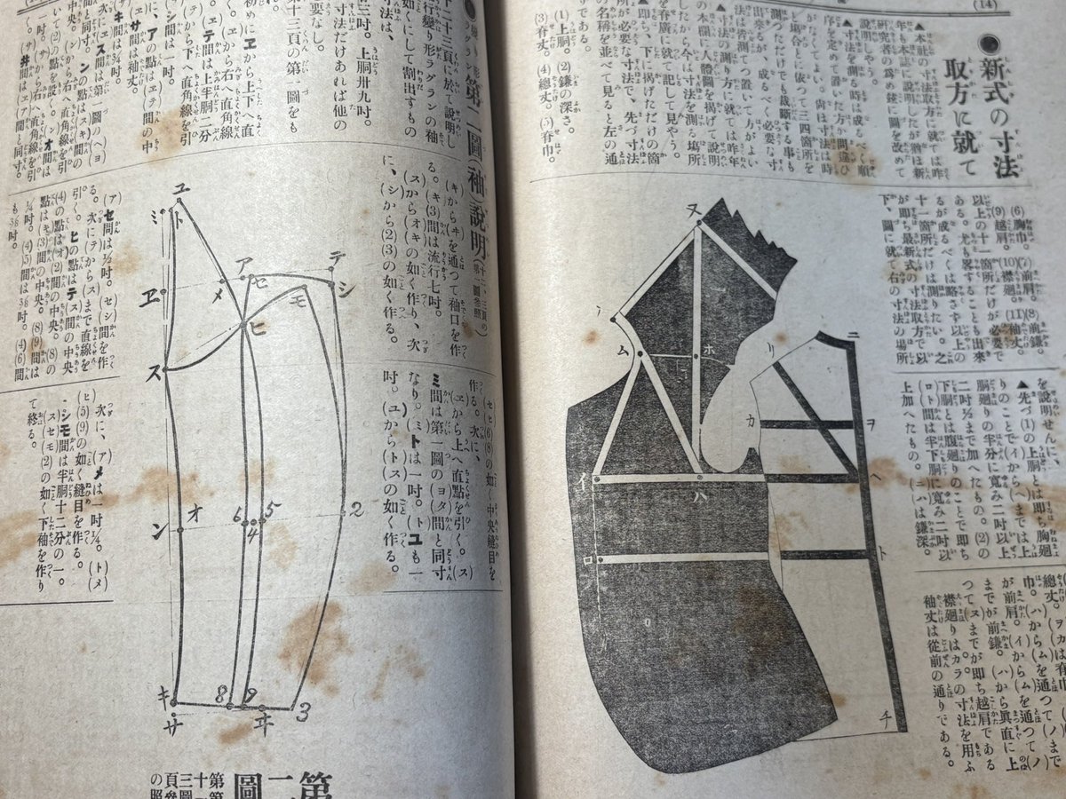 大正期に発行されていた紳士服業界の伝説の技術誌を一括入手
記録上でしか見たことがなかったので生きているうちに手元に集まるとは思わなかった
いわば「洋装」の先祖にあたるもの
すごい情報量、頭がパンクしそう 