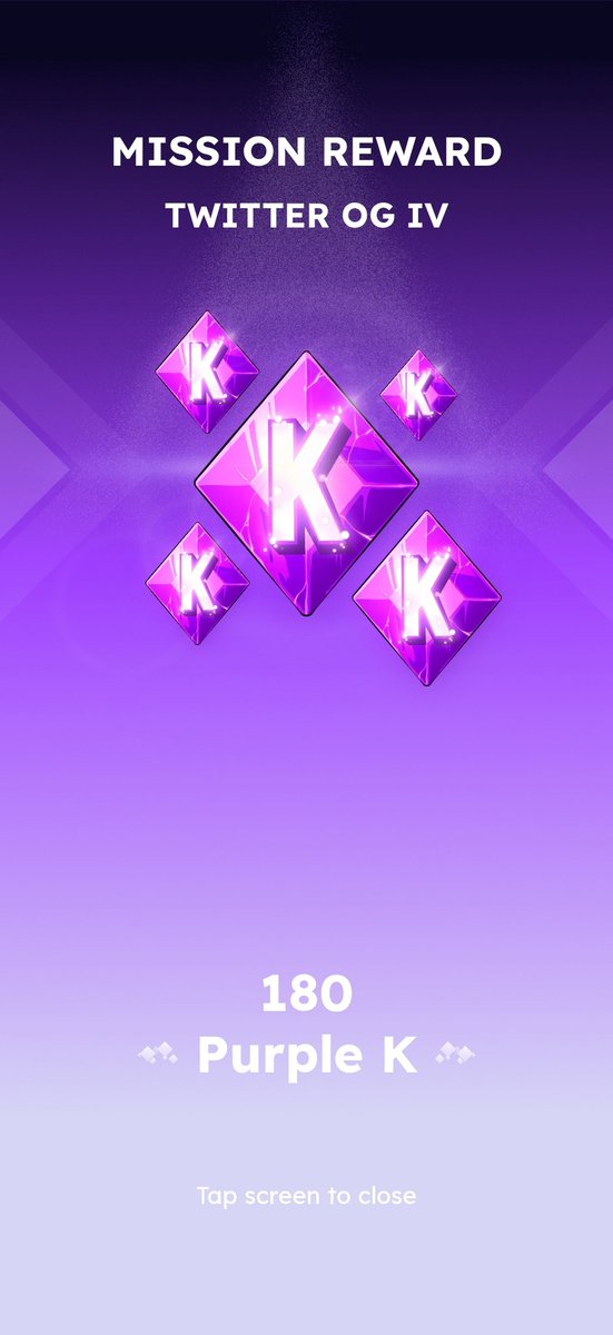 0xfenrirrkunGG's tweet photo. gkizzy fam!
I just completed mission (Twitter OG IV) and got 180 Purple K.
Use this code to join @kizzymobile
G5SRp8
#kizzy #MonadTestnet #monad_testnet_mon #monad_eco
#kizzy #gkizzy #gmonad https://t.co/ZB6CWSNLol