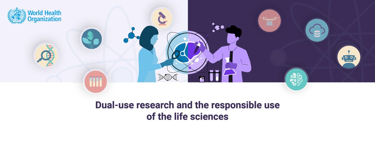 🔬WHO Academy Dual-Use Research Online Course; Dual-use research and the responsible use of the life sciences. Learn to identify &amp; mitigate potential biorisks, promotes safe, secure &amp; responsible use of the life sciences (RULS)

Register Here: shorturl.at/I6izw

#WHOAcademy
