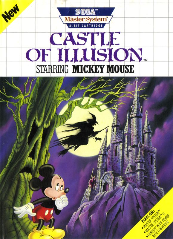 timeproofgames's tweet photo. Castle of Illusion 
Box Art https://t.co/4KGZToTPUC