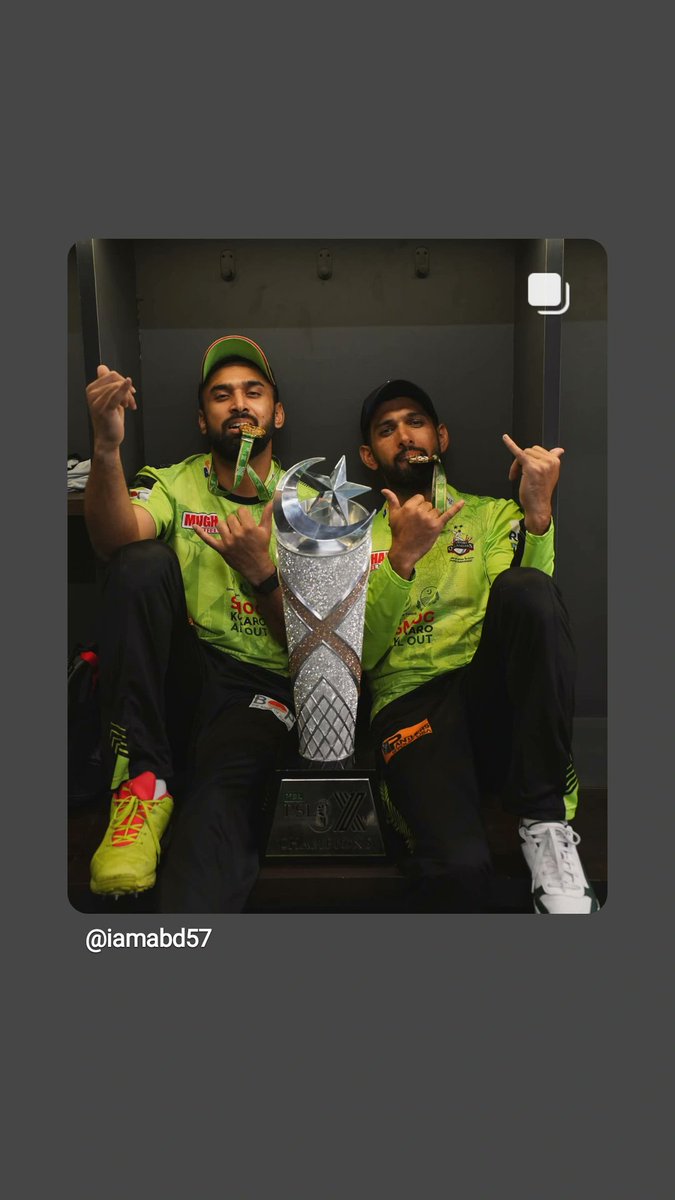 asadjaved609's tweet photo. Champions 🏆 
#HBLPSLX 
#Cricket https://t.co/QGWNI3uowO