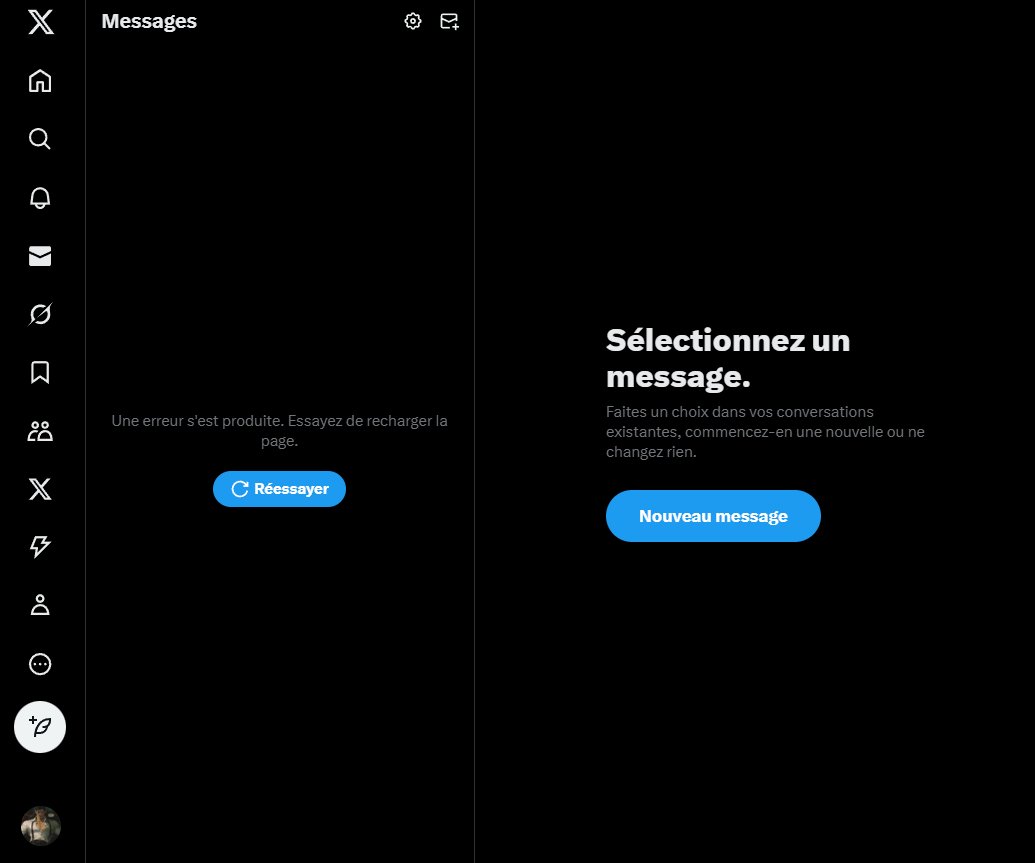 — Non bon sérieux.. Je vois tout le monde qui peut écrire à nouveau en dm, pourquoi ici ça ne fonctionne pas..? 🤬💢 —