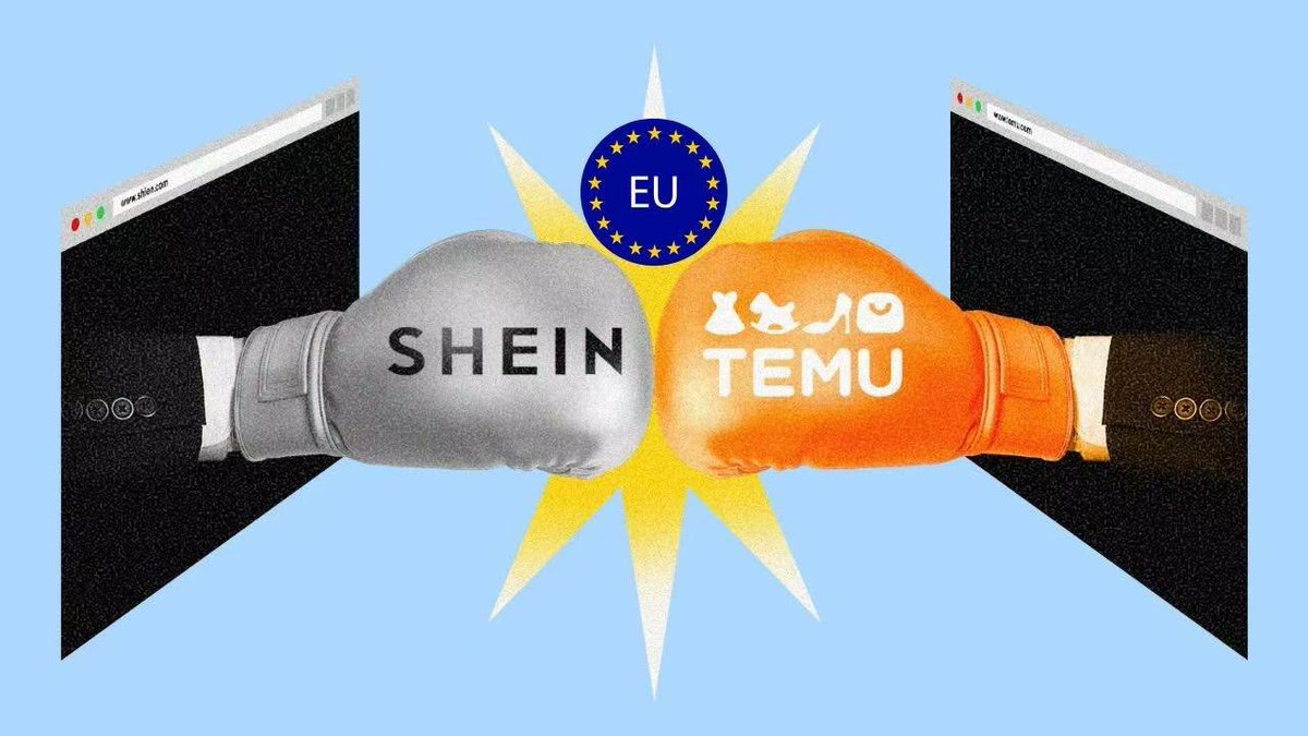 #Temu and #Shein face new regulatory pressure as #EU to slap €2 “parcel tax” on low-cost imports under €150  from #China.