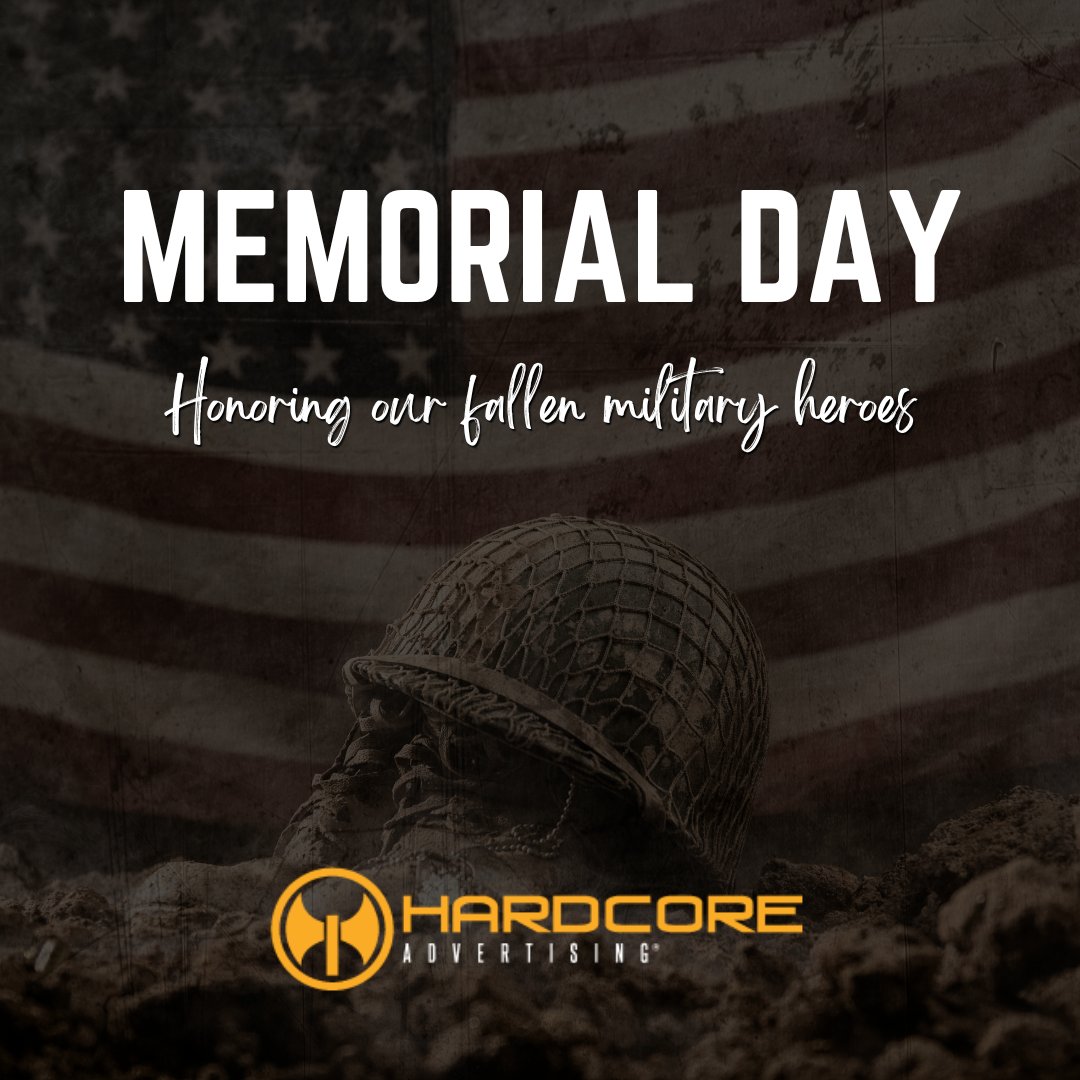 HardcoreAdvMktg's tweet photo. Honor. Sacrifice. Legacy. Never forgotten. 🤍 https://t.co/mRYmA8eKP2