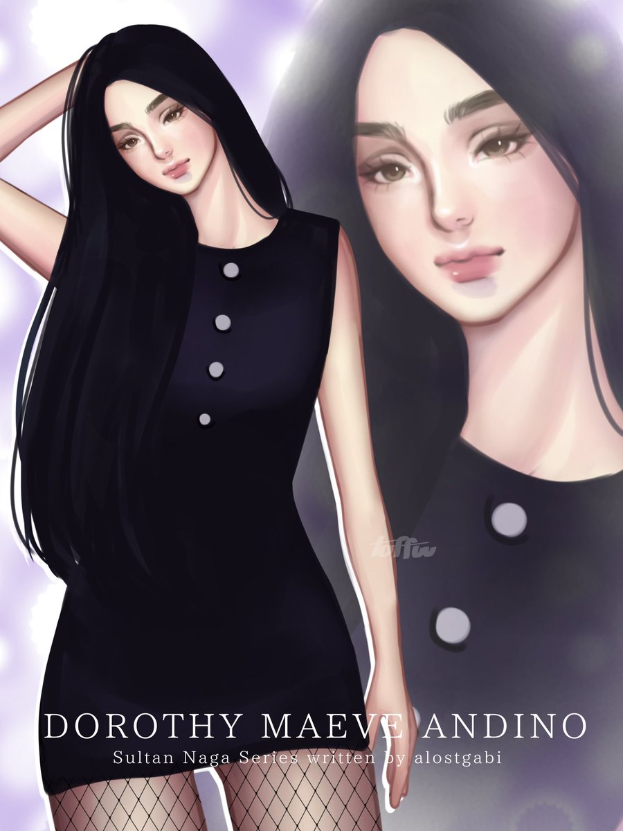 DOROTHY MAEVE ANDINO💜

GORJASSSS MY GAHDDDDD!!! Anotherrr fanart for ate Alostgabi WP (2/4) 

Tom na yung dalawa hehehe
#Wattpad #artmoots