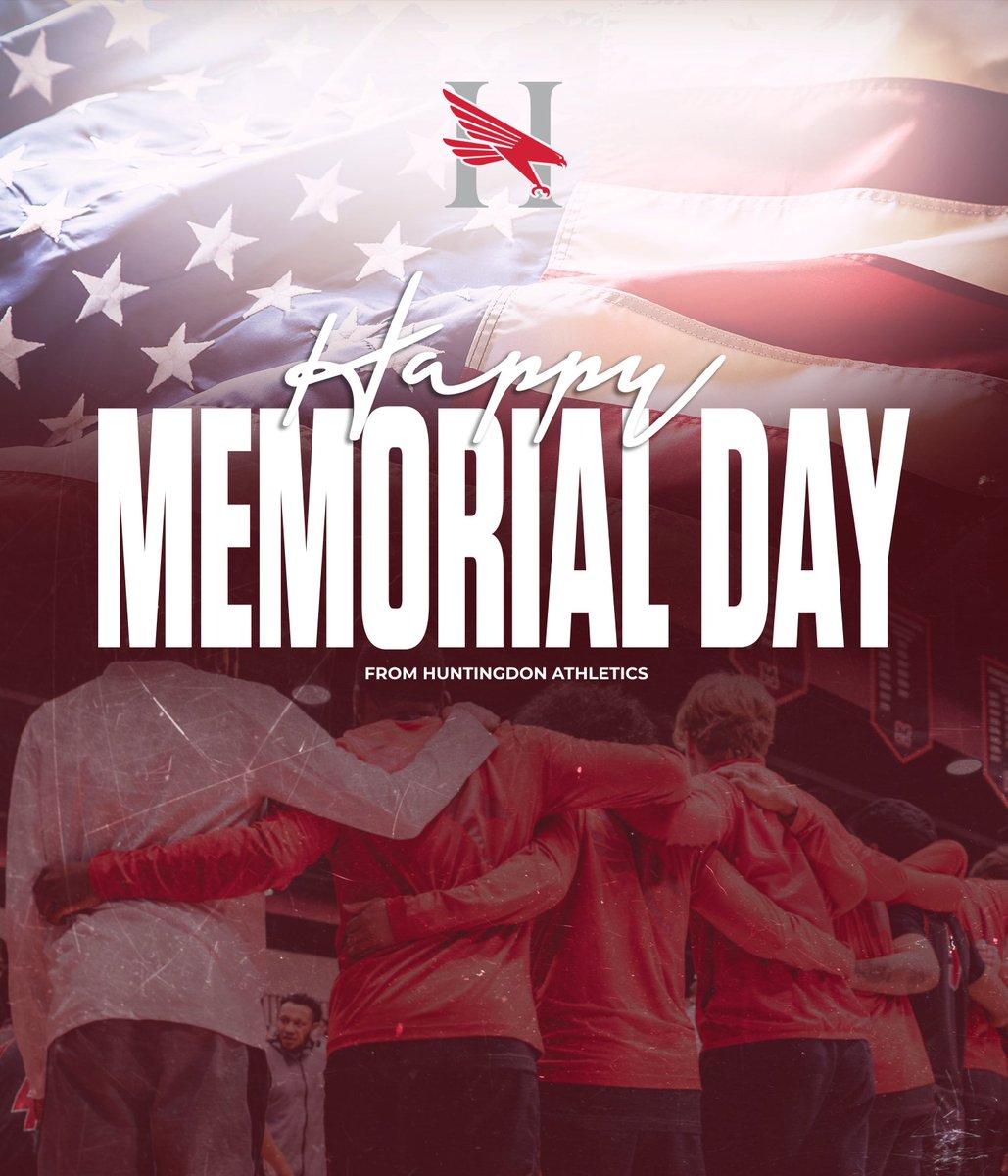 A day of remembrance. 

Huntingdon Athletics would like to wish everyone a Happy Memorial Day!