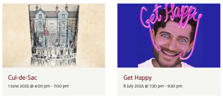 Follow me @terripaddock.bsky.social (@terripaddock) on Twitter photo I'm excited to host two more #postshowtalks at <a href="/OmnibusTheatre/">Omnibus Theatre</a>. Join me!
🍷 Sun 1 Jun: <a href="/davidshopland/">David Shopland</a> 's wine-stained comedy drama CUL-DE-SAC c/o <a href="/FakeEscapeTC/">Fake Escape</a>
😁On 8 Jul, <a href="/joealdous/">Joseph Aldous</a> ' glitter-cannon solo show GET HAPPY
👉 terripaddock.com/upcoming-event…
#LondonTheatre #theatre I'm excited to host two more #postshowtalks at <a href="/OmnibusTheatre/">Omnibus Theatre</a>. Join me!
🍷 Sun 1 Jun: <a href="/davidshopland/">David Shopland</a> 's wine-stained comedy drama CUL-DE-SAC c/o <a href="/FakeEscapeTC/">Fake Escape</a>
😁On 8 Jul, <a href="/joealdous/">Joseph Aldous</a> ' glitter-cannon solo show GET HAPPY
👉 terripaddock.com/upcoming-event…
#LondonTheatre #theatre
