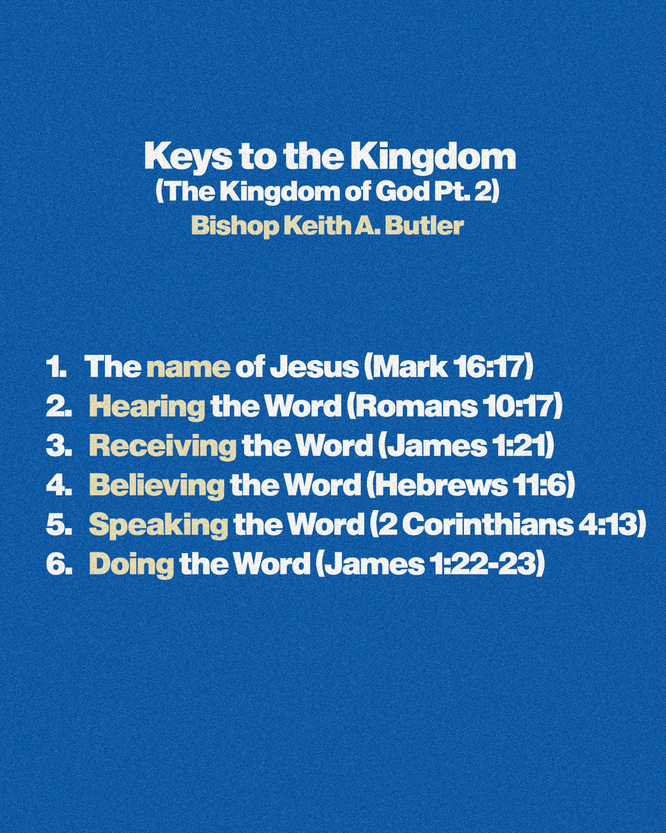 wordoffaith's tweet photo. The keys are at our disposal!๐ฅ
#woficc
#bishopbutler https://t.co/RGvC45TjRM