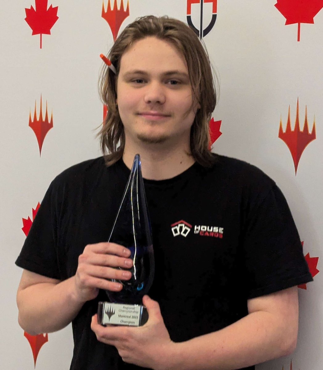 Won RC Montreal!
R1 B dem 2-1
R2 RG delirium 0-2
R3 mirror 2-1 
R4 UR prow 2-0 
R5 UR prow 2-1 
R6 mirror 2-1
R7 red 2-0
R8 red 2-0
R9 UR prow 2-1
R10 UR prow 0-2 
R11 UR prow 0-2 
R12 WB dem 2-1 
R13 WB Mid 2-0
R14 RB leyline 2-1 
T8 UR prow 2-1 
T4 UR prow 2-1
F UR prow 2-1