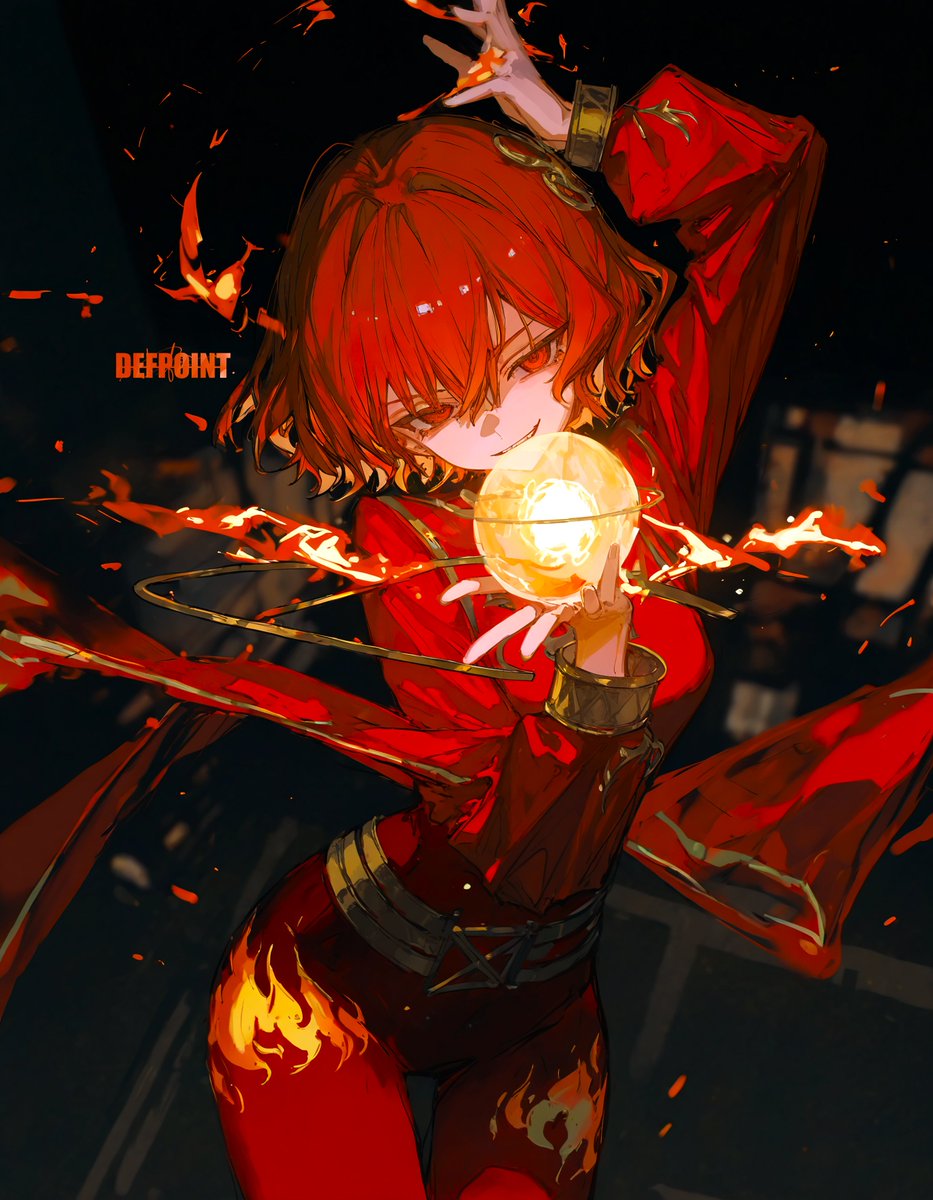 DefpointAI's tweet image. 「―燃えろ。」