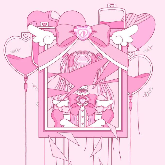 #クリエイター様の中にピンクの作品をお持ちの方はいらっしゃいませんかピンクしか持ってません!!! 