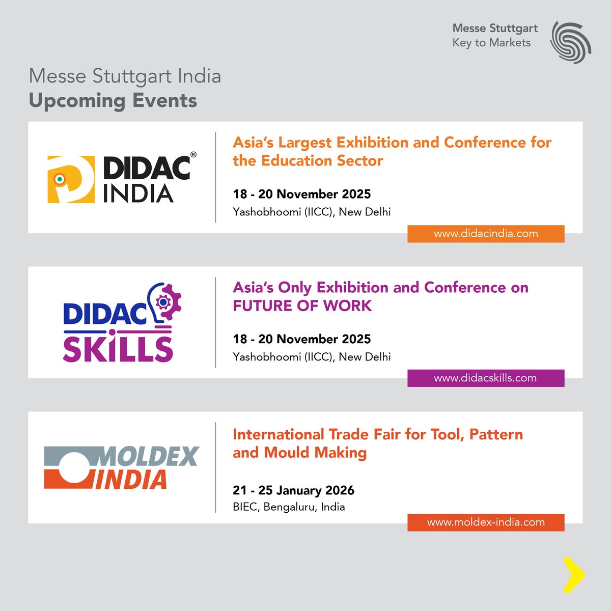 Messe Stuttgart India tweet media