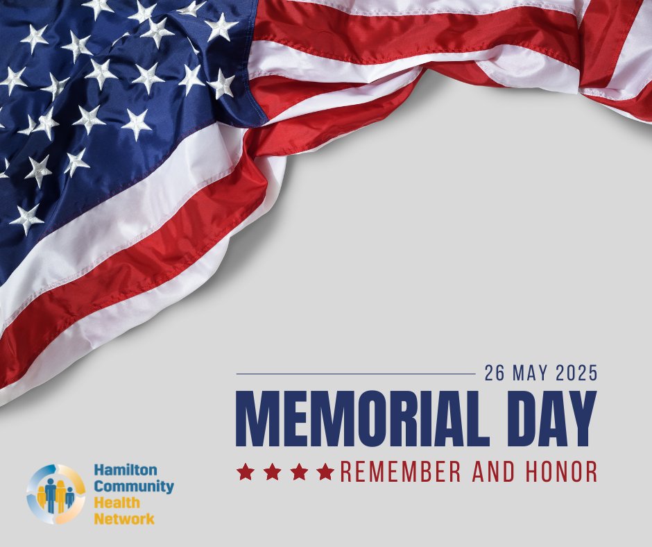 Happy Memorial Day! Today all of our offices and clinics are CLOSED in order to honor and remember the amazing service of veterans and American heroes. 

We will reopen tomorrow, Tuesday, May 27th, at 8:30am.