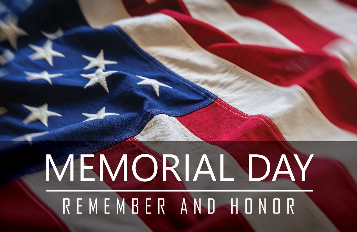 All gave some. Some gave all. Today we remember and honor all who served and sacrificed. 
#memorialday