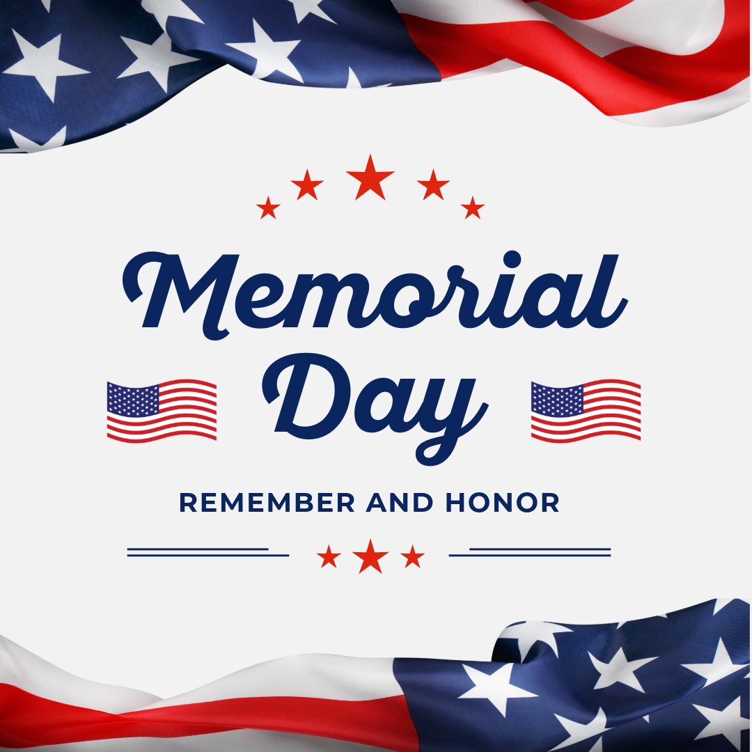 Enrollment1st's tweet photo. Happy Memorial Day! Today, let’s honor the brave souls who made the ultimate sacrifice for our freedom. Their courage inspires us to cherish and protect our liberties.

#MemorialDay #HonorAndRemember #FreedomForever https://t.co/Gpc5i4bDM6