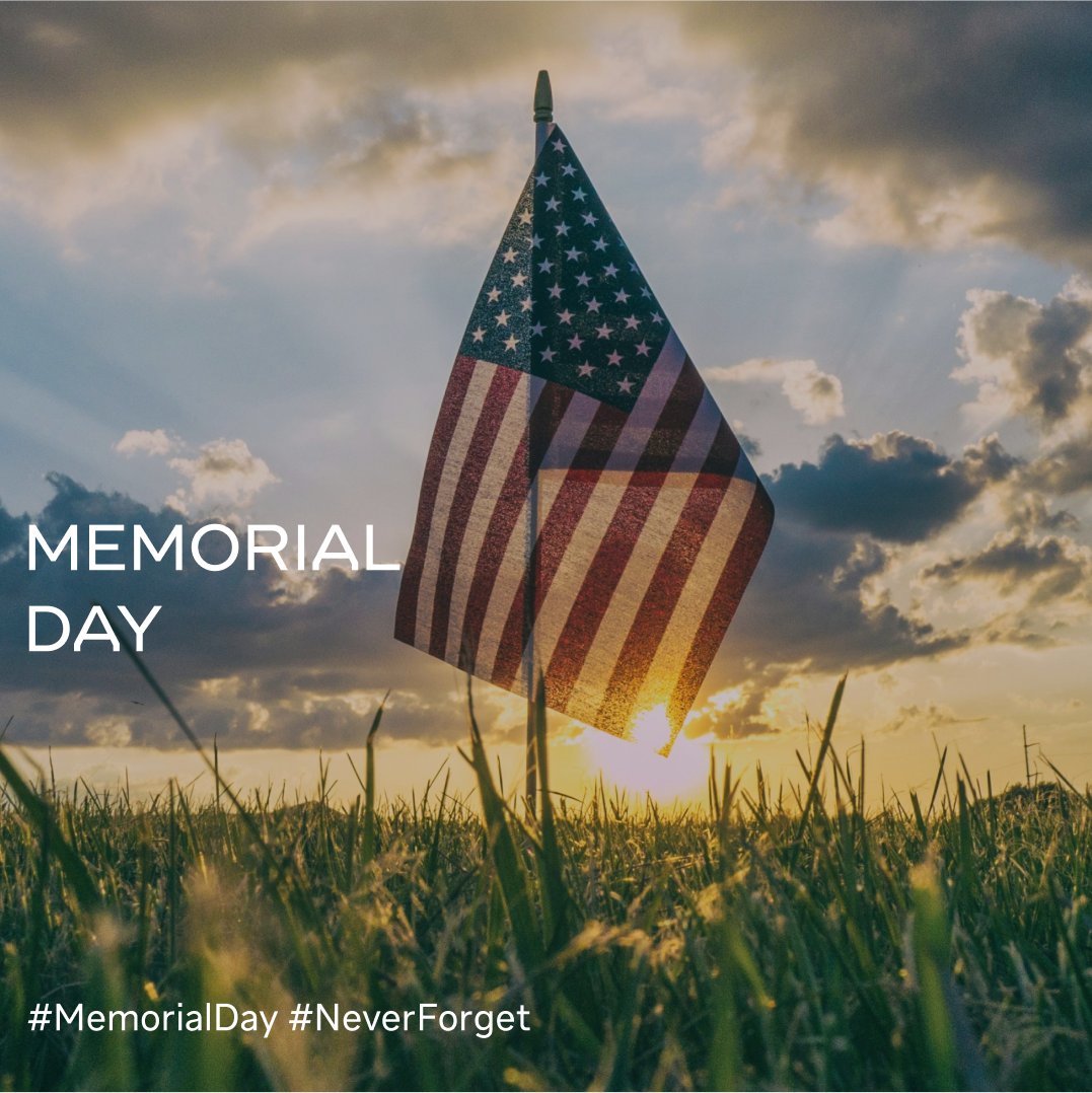 Today, we honor the brave men and women who made the ultimate sacrifice for our country and freedom. Their courage and dedication will never be forgotten. 

#MemorialDay #NeverForget