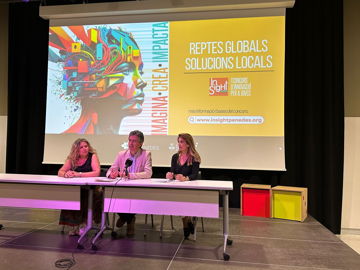 VilafrancaAj's tweet image. 🤔Torna #InsightPenedès: el concurs d’innovació que aposta pel talent jove

🆕És una iniciativa única a Catalunya amb beques que sumen 3.750€ per a les millors idees innovadores aplicables a les ciutats.

➕info: vlf.cat/insightpenedes…
#Vilafranca #capitaldelvi