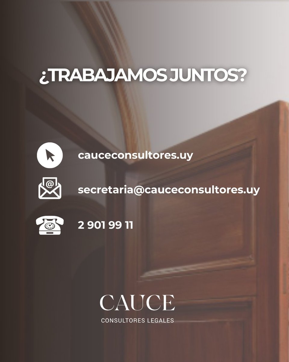 CAUCE_Legales's tweet photo. En #CauceConsultoresLegales creemos que la construcción de vínculos y el trabajo en conjunto son el camino al mejor resultado.
🌐 https://t.co/8rxGDCDs1k
📧 secretaria@cauceconsultores.uy
☎️ 2901 99 11
#CauceLegales #Abogados #AsesoramientoLegal #Asesoramientonotarial #Notarial https://t.co/NnPJUEIYGb