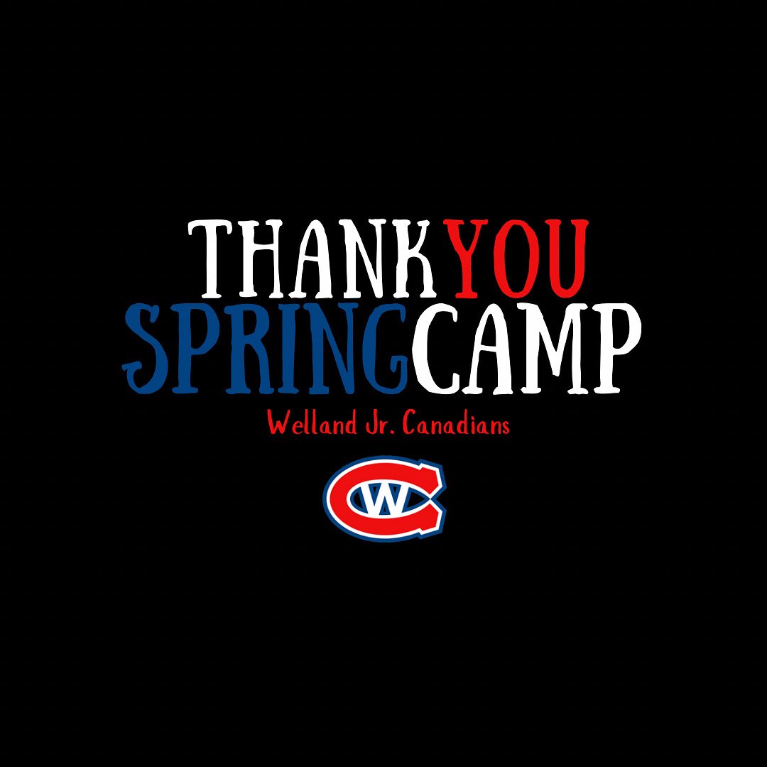 Big thanks to everyone who came out for Spring Camp! Loved seeing the energy out there! ⚡️ ⚡️ 🥅 

Stay tuned — more dates coming soon! 👀 

#GOJHL | #AllWellandGood