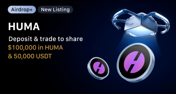 HUMA is now live with an airdrop on MEXC! If you're into trading or just looking for extra rewards, this might be worth checking out:

🔗 Register to the event here : mexc.com/token-airdrop/…
💥$100,000 HUMA &amp; 50,000 USDT rewards up for grabs!

Ways to join in:
 ✅ Deposit or