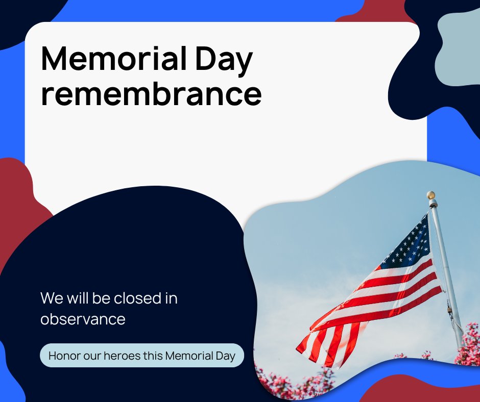 This Memorial Day, we proudly honor those who made the ultimate sacrifice. Our Culligan Quench offices will be closed in tribute to the brave individuals in the armed forces who devoted their lives to ensuring our safety.  #MemorialDay #HonorTheBrave #CulliganQuench
