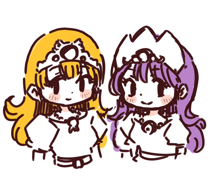 どっちの髪色のローラ姫が好きですか 