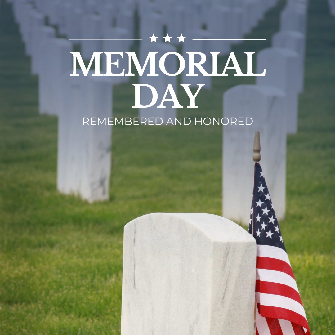 Memorial Day es un día para honrar el coraje y el sacrificio de quienes dieron su vida al servicio de nuestro país. Su entrega nos guía y reafirma nuestro compromiso con los valores que defendieron. Llevamos su legado con nosotros.