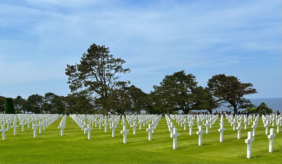 On this #MemorialDay, we remember all the men and women who’ve made the ultimate sacrifice.

On our recent visit to Normandy, we were reminded that freedom is a concept which requires constant defense, and we are forever indebted to those who laid down their lives for it  🇺🇸