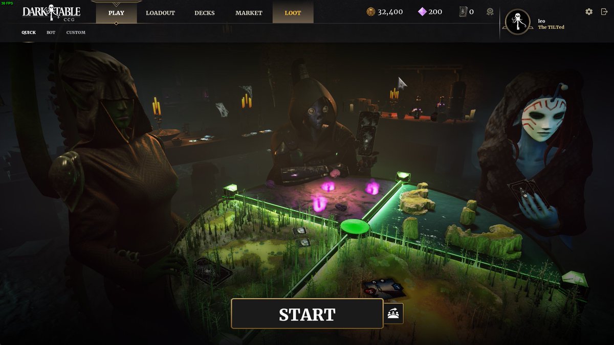 Just got access to <a href="/DarkTableCCG/">DarkTableCCG</a> via code and I got some codes left :D 

I might do a giveaway on the next livestream on <a href="/Somdu_du/">somdudu.somi</a> Game Weekend so if you want to play, come get it >:)

#Somnia #DarkTableCGG