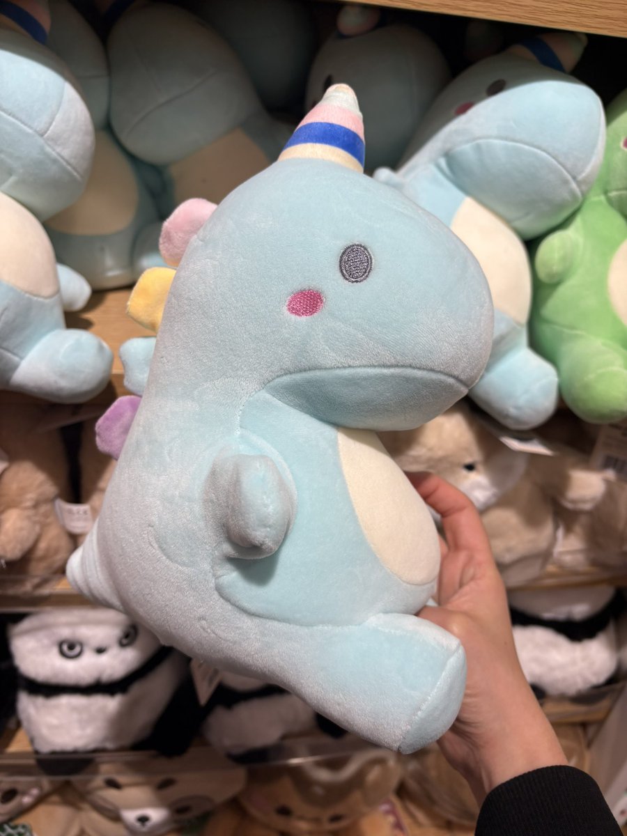 Found the cutest plush but I have to refrain myself from buying because I just can’t 
If I had infinite money my house would be just plushies