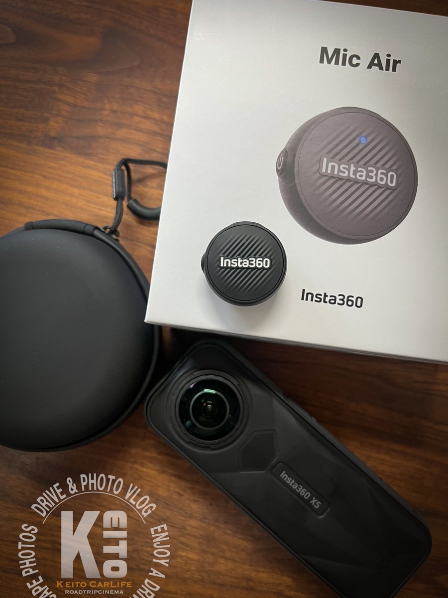 KeitoCarLife's tweet photo. .
24bit集音
これで音質改善できるかな?
.
補足
X5は直接Bluetooth接続ができ、電源ON・録画開始・停止ができます。電源OFFだけができない
.
.
#insta360x5
#miniair
#外付けマイク
#Insta360 https://t.co/Y4fB5vFWNL