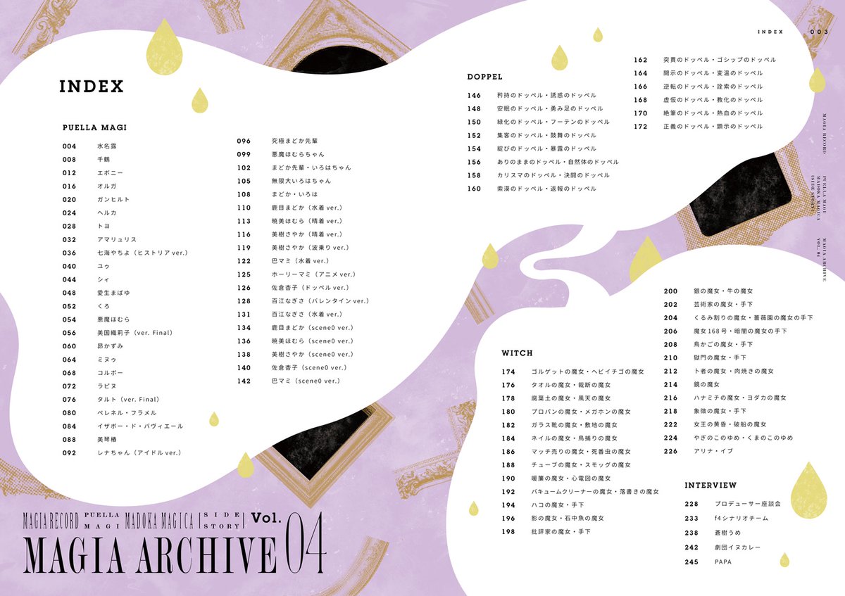 まどドラ生放送 でご紹介いただきました マギアレコード公式設定資料集