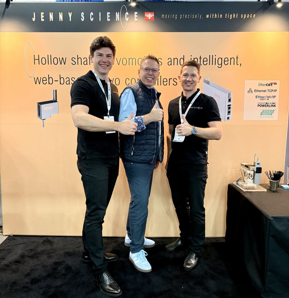 jennyscienceus's tweet image. Together, the customer advantage is our top priority ✅

✅ Focus: CE marking support for machine builders
✅ Direct know-how, short paths
✅ Shared goal: customer advantage

#JennyScience #Automation #automatica