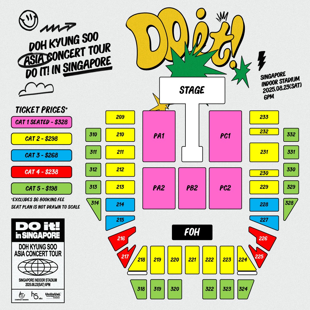 UnUsUaL Ent (@unusual_ent) on Twitter photo You've askedโwe heard you! ๐
Hereโs the official seating plan
๐๐๐ ๐๐๐๐๐ ๐๐๐ ๐๐๐๐ ๐๐๐๐๐๐๐ ๐๐๐๐ <๐๐ ๐ข๐ญ! ๐ข๐ง ๐๐ข๐ง๐ ๐๐ฉ๐จ๐ซ๐>
๐Ticket sales start TOMORROW, 12PM
๐Cat 1 & Cat 2 : Exclusive <DO it!> tote bag
๐ธPhoto cards for all
<a href="/companysoosoo_/">Company Soosoo</a> You've askedโwe heard you! ๐
Hereโs the official seating plan
๐๐๐ ๐๐๐๐๐ ๐๐๐ ๐๐๐๐ ๐๐๐๐๐๐๐ ๐๐๐๐ <๐๐ ๐ข๐ญ! ๐ข๐ง ๐๐ข๐ง๐ ๐๐ฉ๐จ๐ซ๐>
๐Ticket sales start TOMORROW, 12PM
๐Cat 1 & Cat 2 : Exclusive <DO it!> tote bag
๐ธPhoto cards for all
<a href="/companysoosoo_/">Company Soosoo</a>
