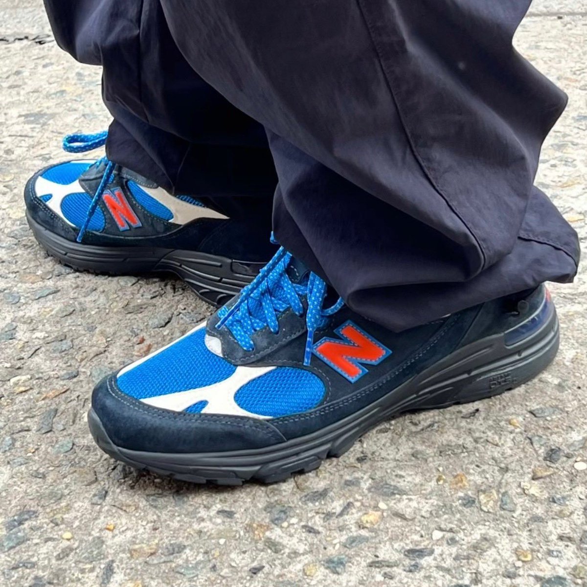 近日発売】 KITH × New Balance 993 “Black/Blue” (キス 