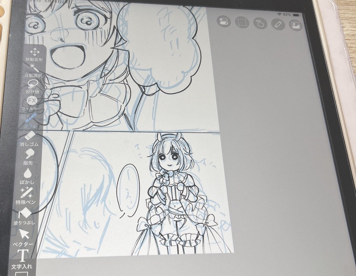 服がきらきらもりもりすぎる‼️ 