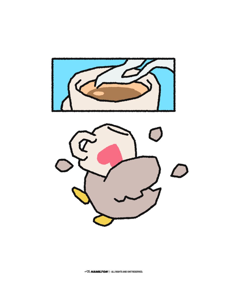 Relatable drawing ☕️