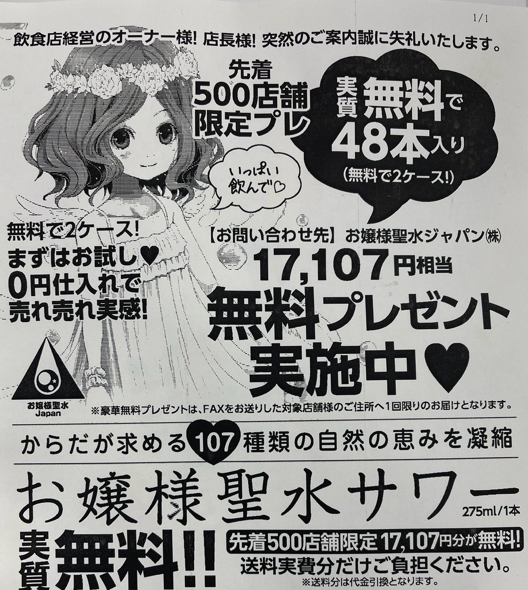 古いチラシが出てきた。
ネーミングセンスがアレだ
勇気ある会社名だよな