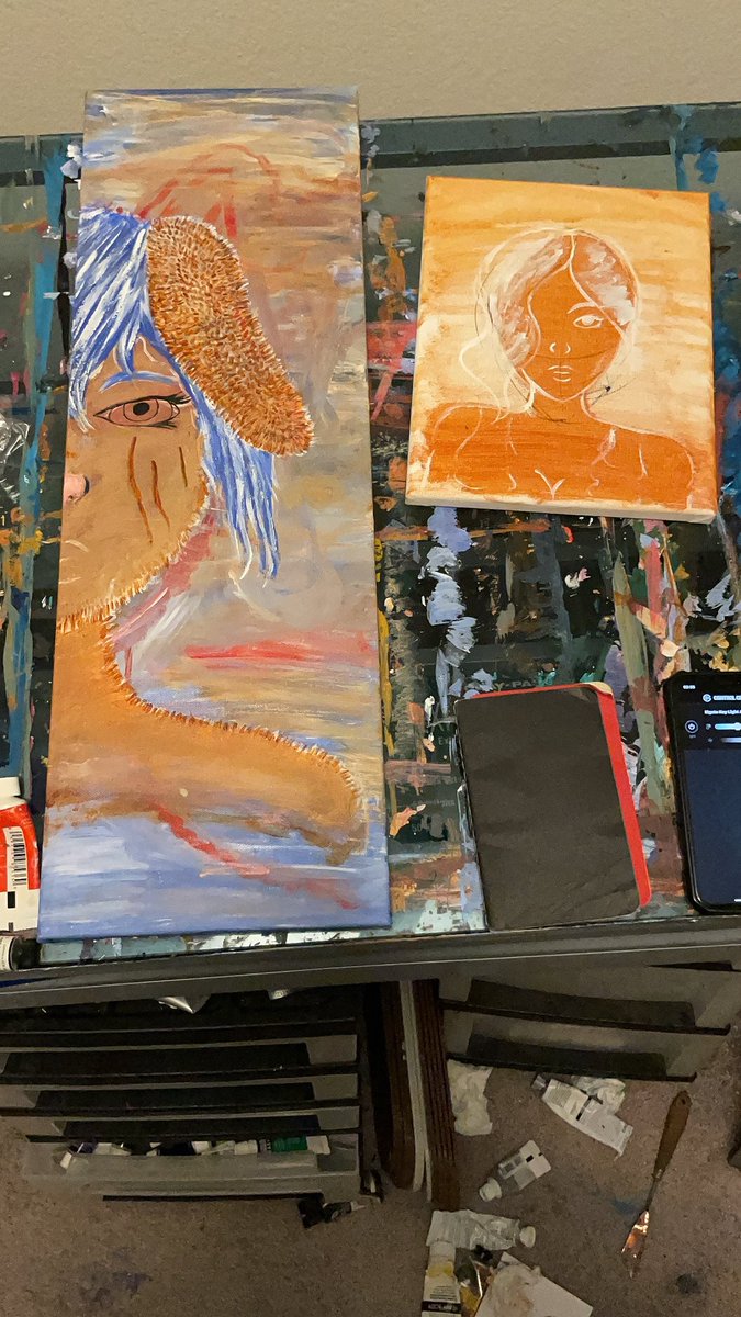 Ferchect's tweet photo. Join in the next Tik tok live stream for live painting at 9pm tonight. #originalcharacter #acrylicpainting #acrylic #artist #art #abstractart #acryliconcanvas #abstractart #streaming #originalart #streamingontiktok #faces #characters #painting #acrylicart #physicalart #inprogress https://t.co/KIfgER43Lz