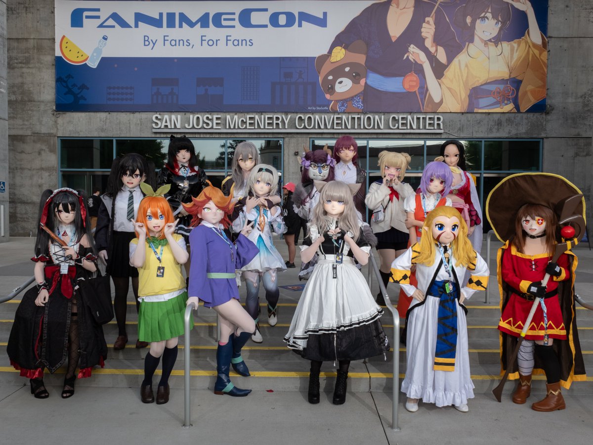 I got the pleasure of shooting the group shot at FanimeCon this year. Everybody looked great, and thank you all for the great time here!

🤝: <a href="/reina_kig/">Reina莉奈</a> <a href="/keirei_kig/">けいれい</a> <a href="/hatwone3ku/">hachu 🔜 Otakon</a> <a href="/Nakaris4412/">Nakaris</a> <a href="/kanata_zeta/">彼方</a> <a href="/natsuki_kig/">natsuki_kig</a> <a href="/HitomiOnpa/">Hitomi 👁️🎧 🔜 EVO</a>

#kigurumi #着ぐるみ #fanime2025