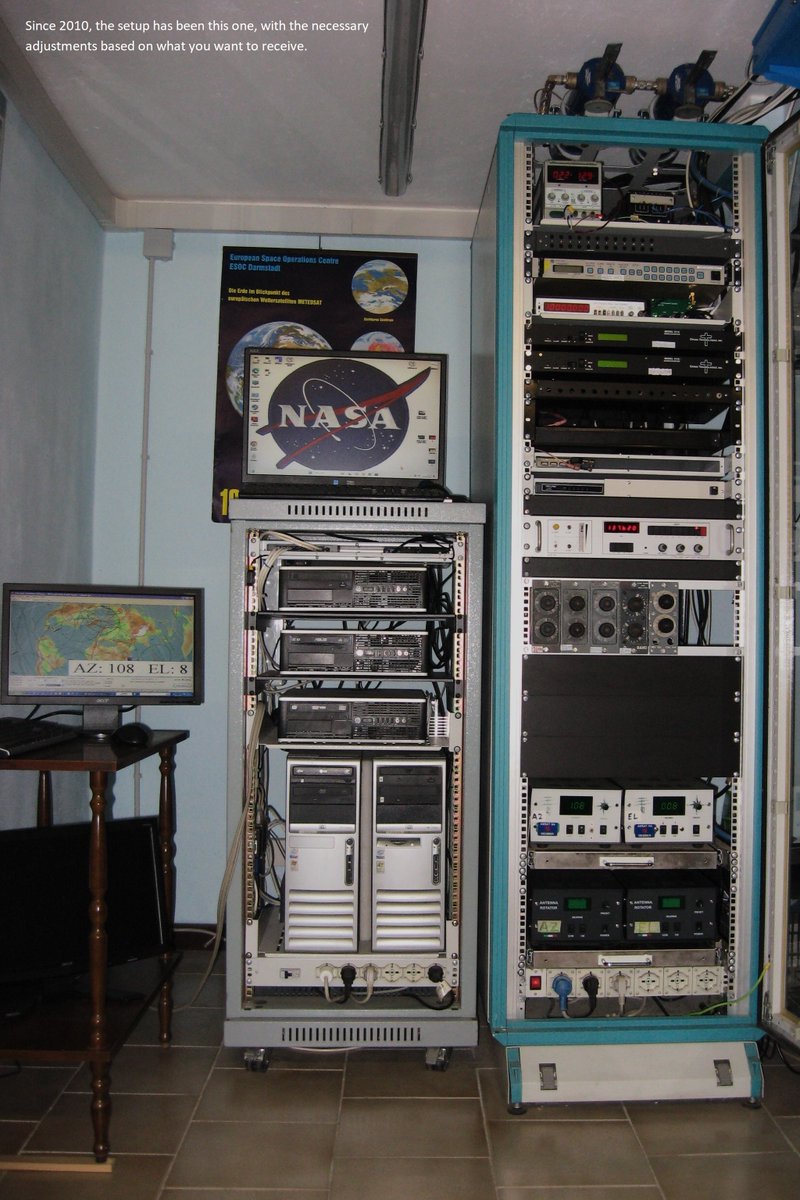 Memories of a time gone by, my first equipment for receiving Sat Weather, encountering many difficulties in its implementation at that time.