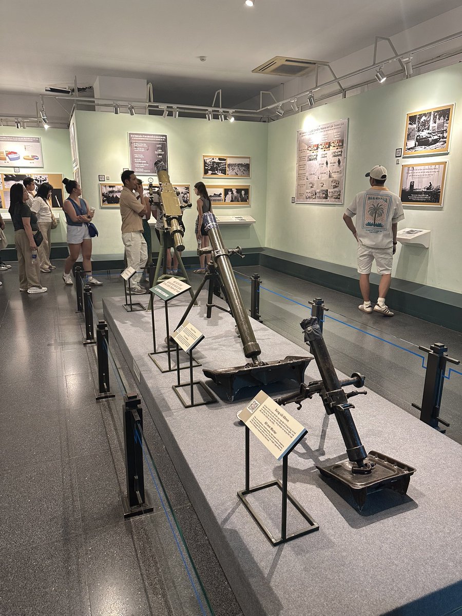 One of my highlights in this trip is visiting the war remnants museum.