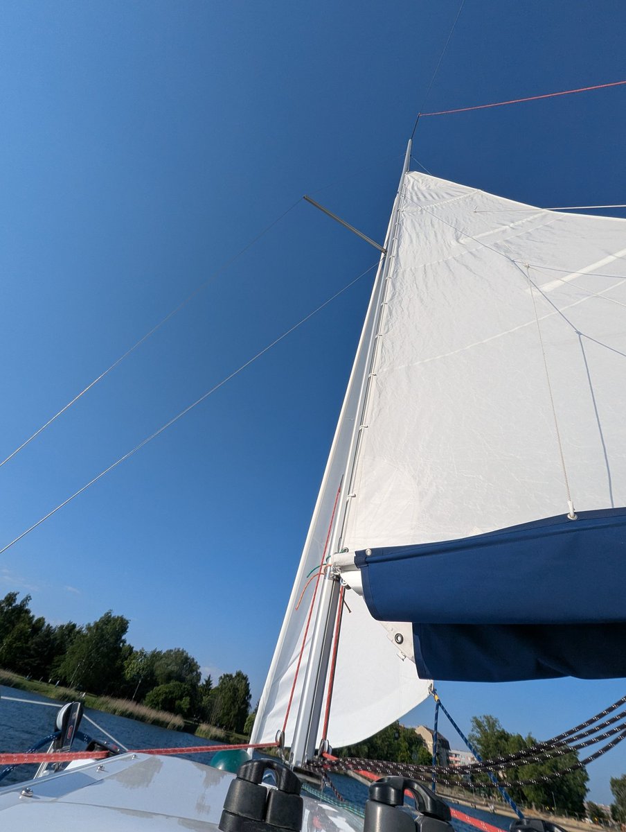 2 weeks.
No X.
Learning sailing ⛵
Exam passed ✅
Baterries🔋💯
Let's go back to some coding!