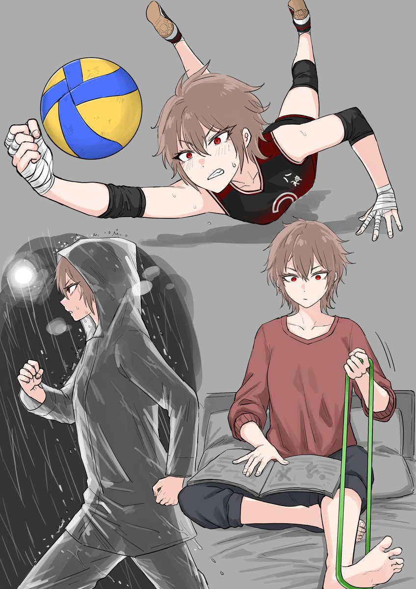 天才、最強と言われるキャラが裏では誰よりも努力してるシチュ好き