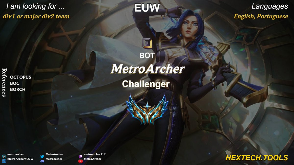 LFT Post
Can give pov vods and my (hidden lengthy) champ pool upon request on DM's, 
♥ &amp;🔁 appreciated